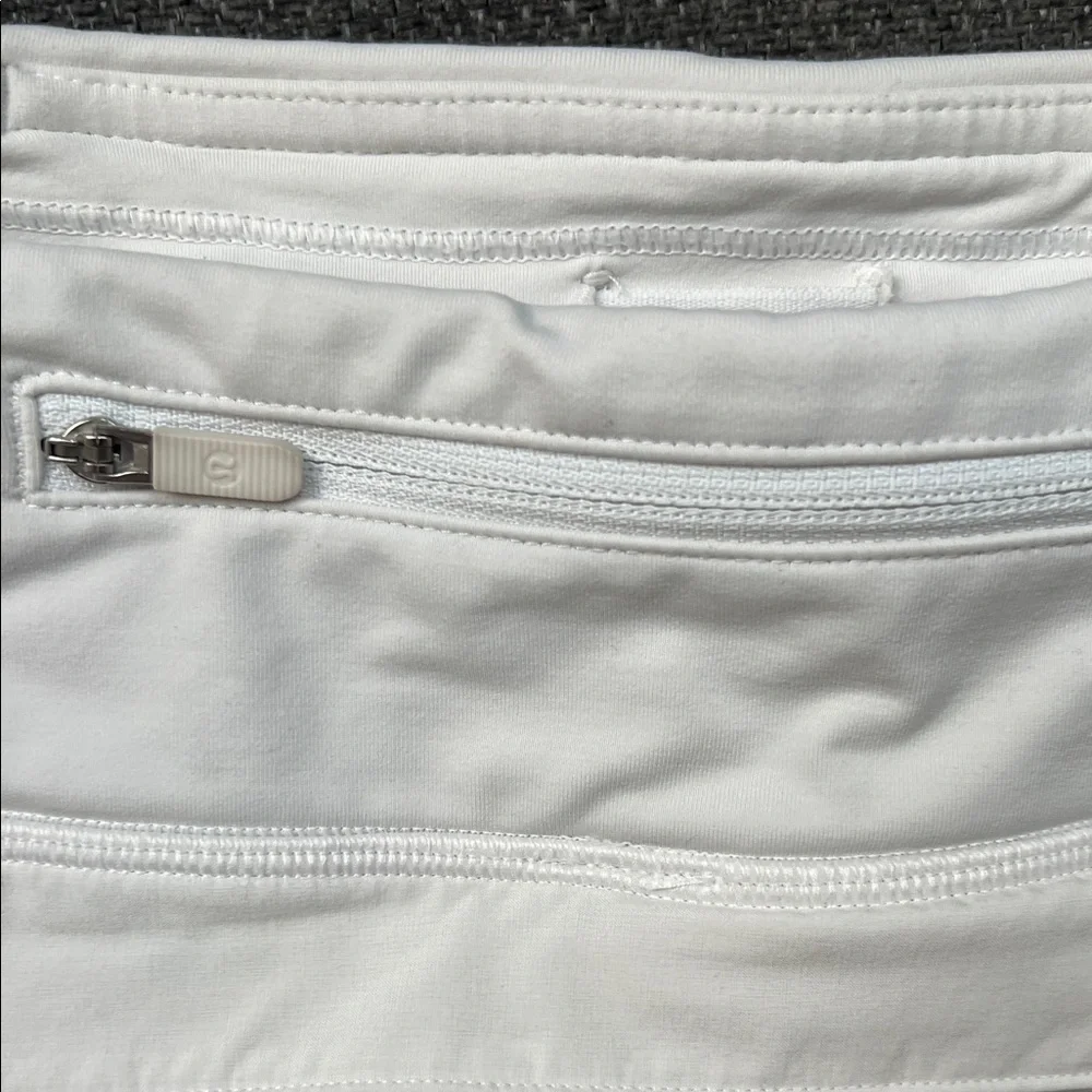 Lululemon Athletica White Skater Skirt